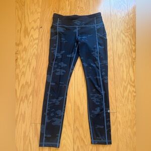 Lululemon navy camo leggings
